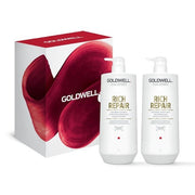 Goldwell - Dualsenses Rich Repair Restoring Shampoo 1000ml Conditioner 1000ml