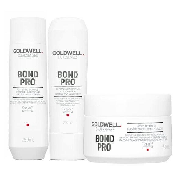 Goldwell - Dualsenses Bond Pro Shampoo 250ml Conditioner 200ml 60Sec Treatment 200ml