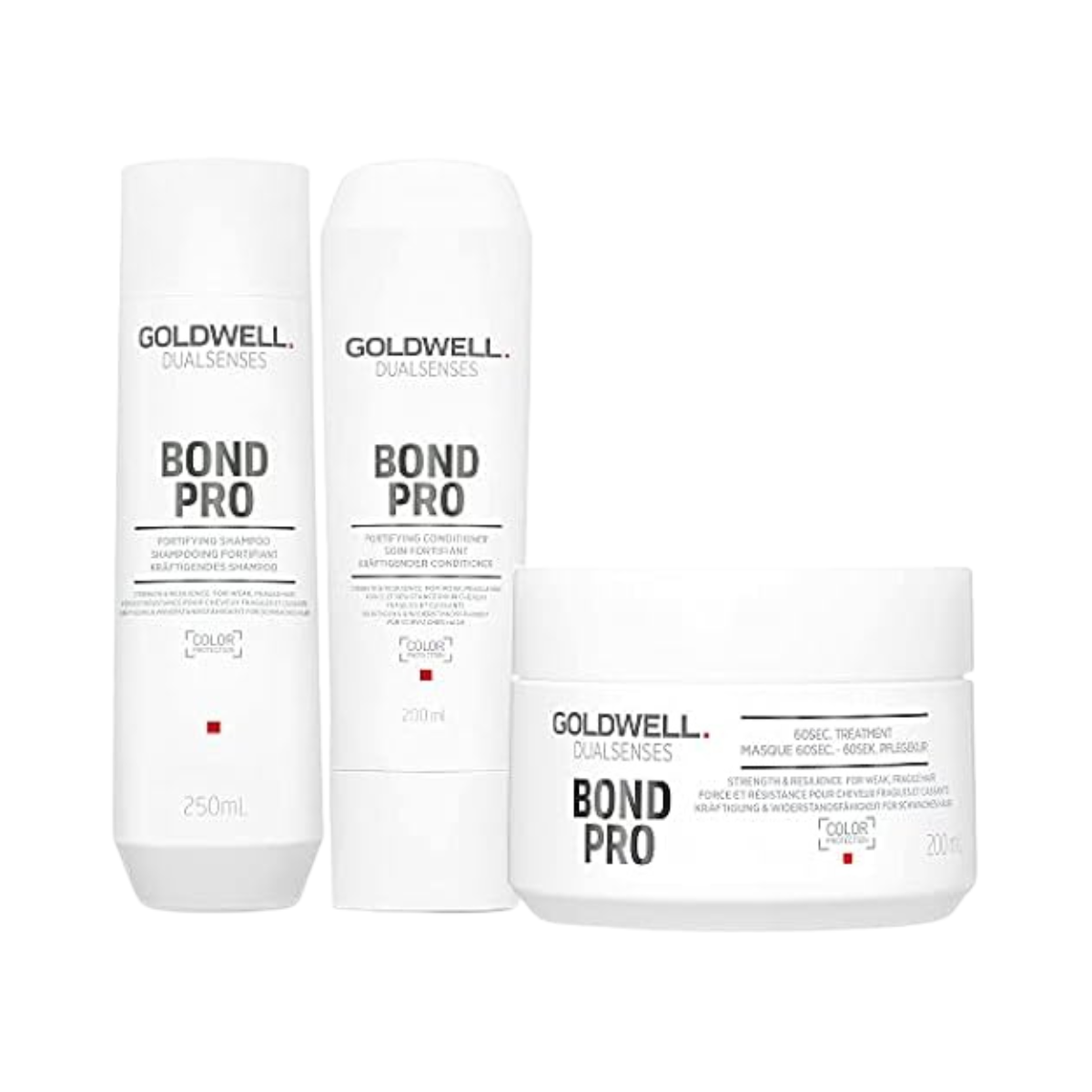 Goldwell - Dualsenses Bond Pro Shampoo 250ml Conditioner 200ml 60Sec Treatment 200ml