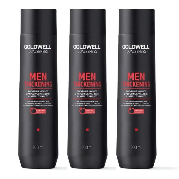 Goldwell - Dualsenses Men Thickening Champú - 300ml (x3)