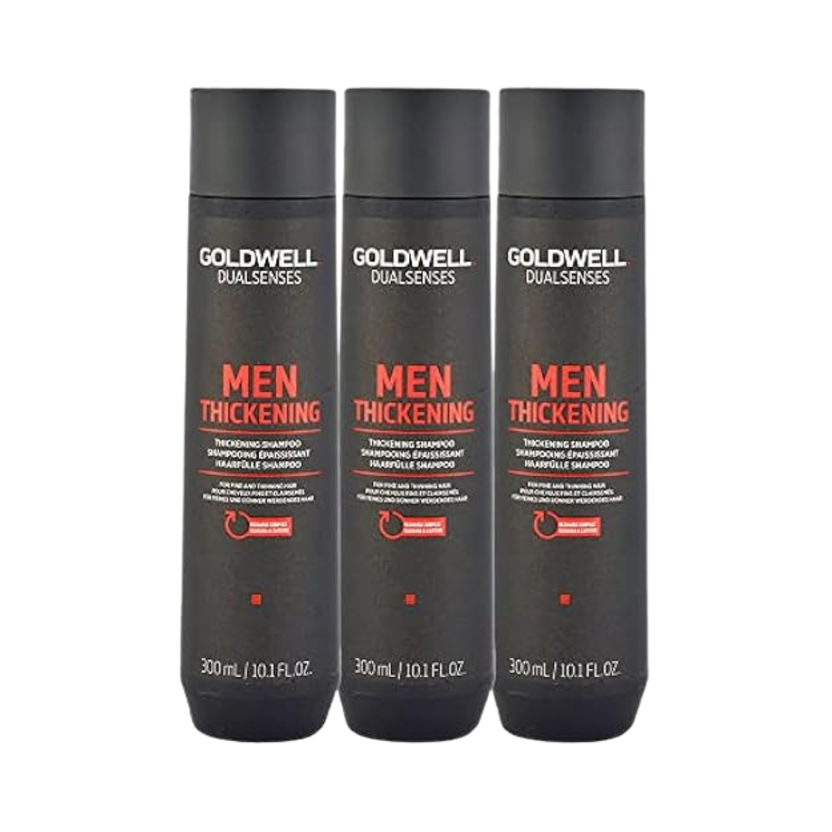 Goldwell - Dualsenses Men Thickening Champú - 300ml (x3)