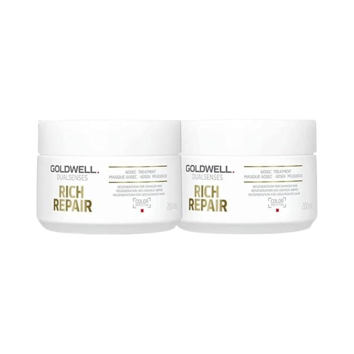 Goldwell - Dualsenses Rich Repair Restoring 60Sec Treatment 200ml x2
