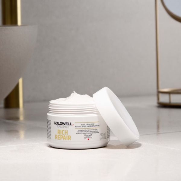 Goldwell - Dualsenses Rich Repair Restoring 60Sec Treatment 200ml x2