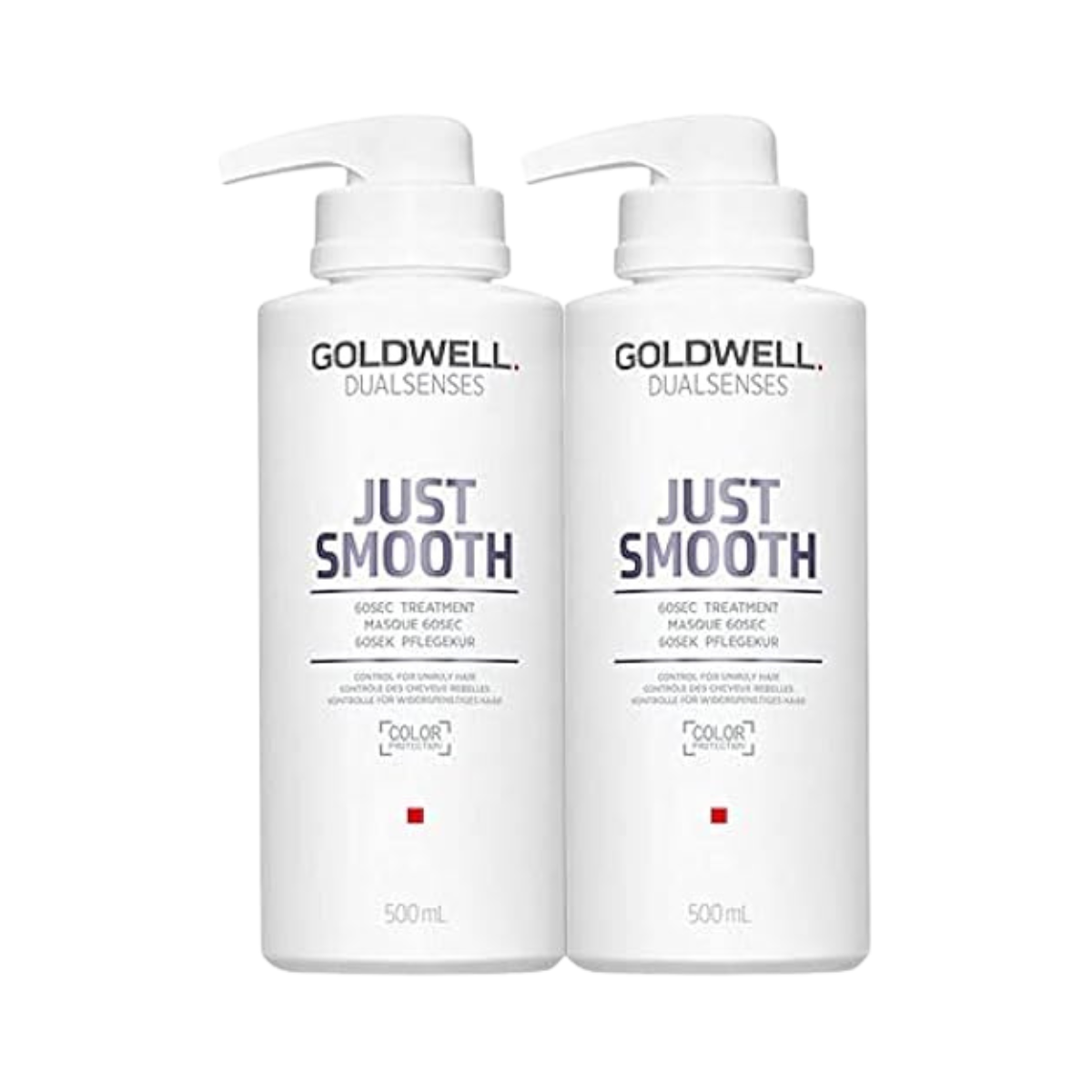 Goldwell - Dualsenses Just Smooth 60Sec Treatment 500ml x2