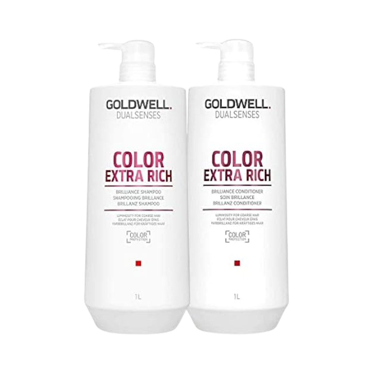 Goldwell - Dualsenses Color Extra Rich Brilliance Shampoo 1000ml Conditioner 1000ml