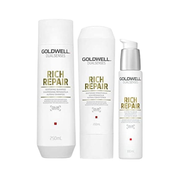 Goldwell - Dualsenses Rich Repair 6 Effects Serum 100ml Shampoo 250ml Conditioner 200ml