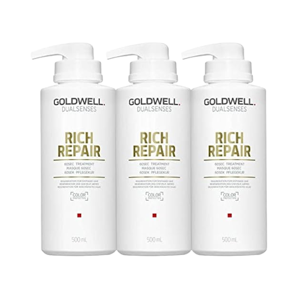 Goldwell - Dualsenses Rich Repair - Restoring Tratamiento 60Sec - 3x500ml