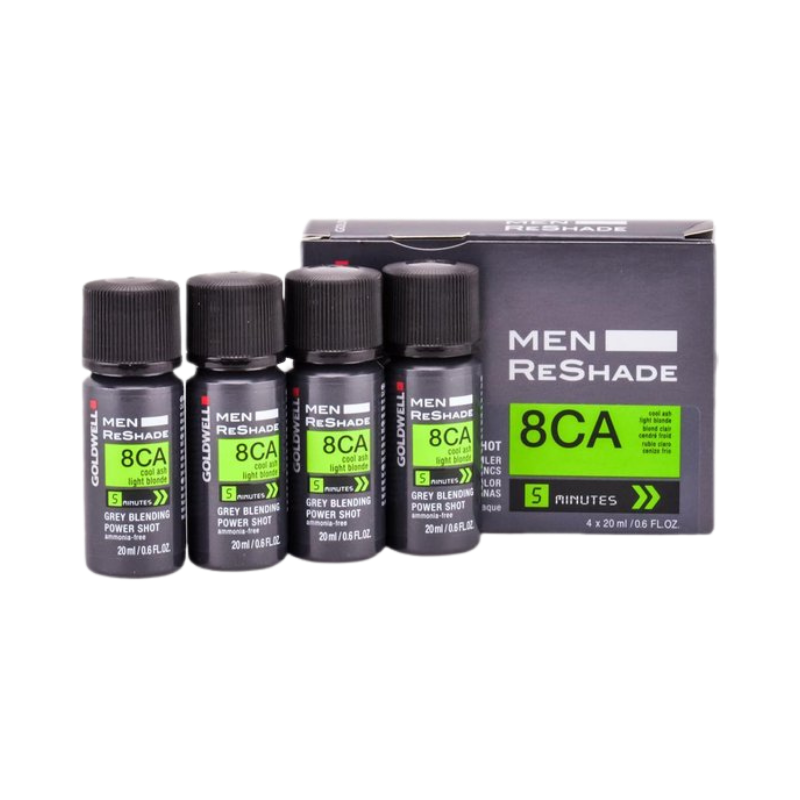 Goldwell - Men Reshade - 8CA - 4 Shots × 20 ml