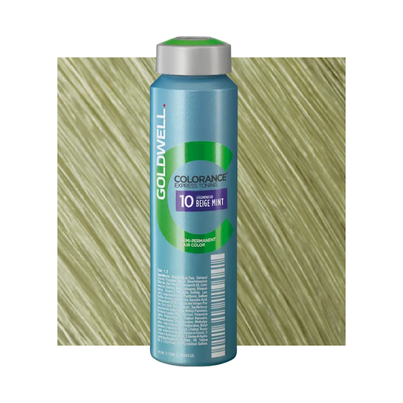 GOLDWELL - Colorance Express Toning - 10 Beige Mint - 120 ml