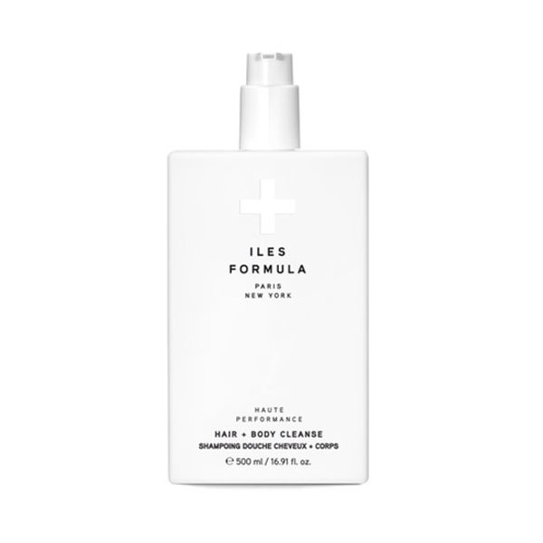 ILES FORMULA - Hair + Body Cleanse w/ Exfoliating Sponge - 500 ml
