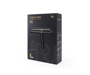 JRL - Pack Forte Pro Negro + Ceramic Round Brush BR1 + Anti-Static Paddle Brush BR3