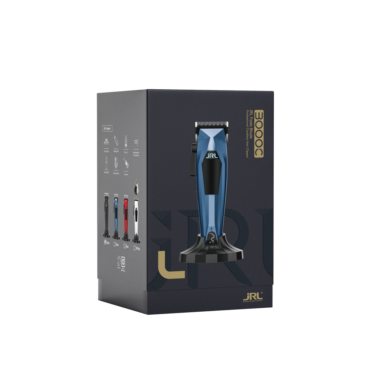 JRL - 3000CD-F Clipper Azul con Cuchilla Fade - 1 ud.