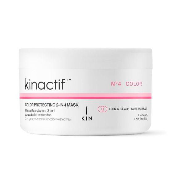 Kin Cosmetics - Kinactif Nº4 Color Color Protecting 2-in-1 Mascarilla