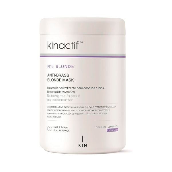 Kin Cosmetics - Kinactif Nº5 Blonde Anti-Brass Mascarilla