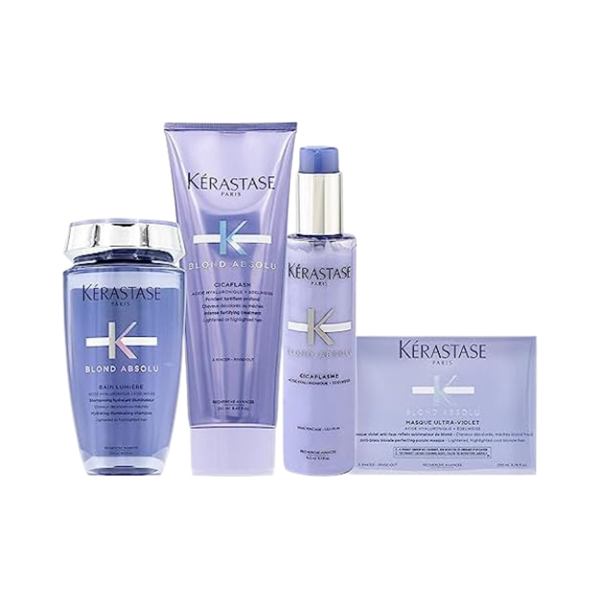 Kérastase - Blond Absolu Pack Bain Lumière 250 ml + Fondant Fluide Miracle 250 ml + Masque (U)