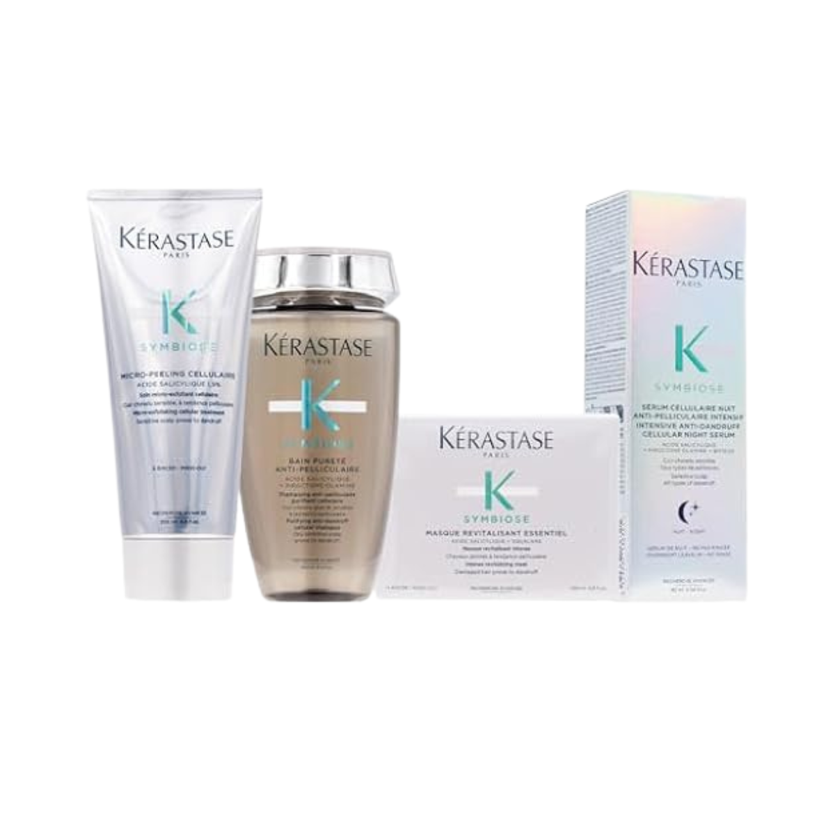 Kérastase - Symbiose Purificante y Desenredante Anticaspa Paquete de Rutina