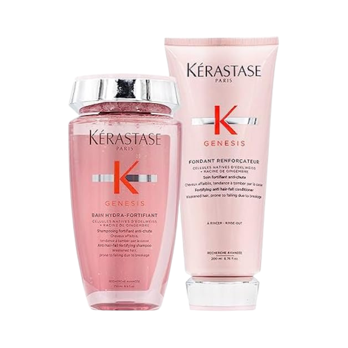 Kérastase - Genesis Kit Champú 250 ml + Acondicionador 200 ml Fortificante y Hidratante