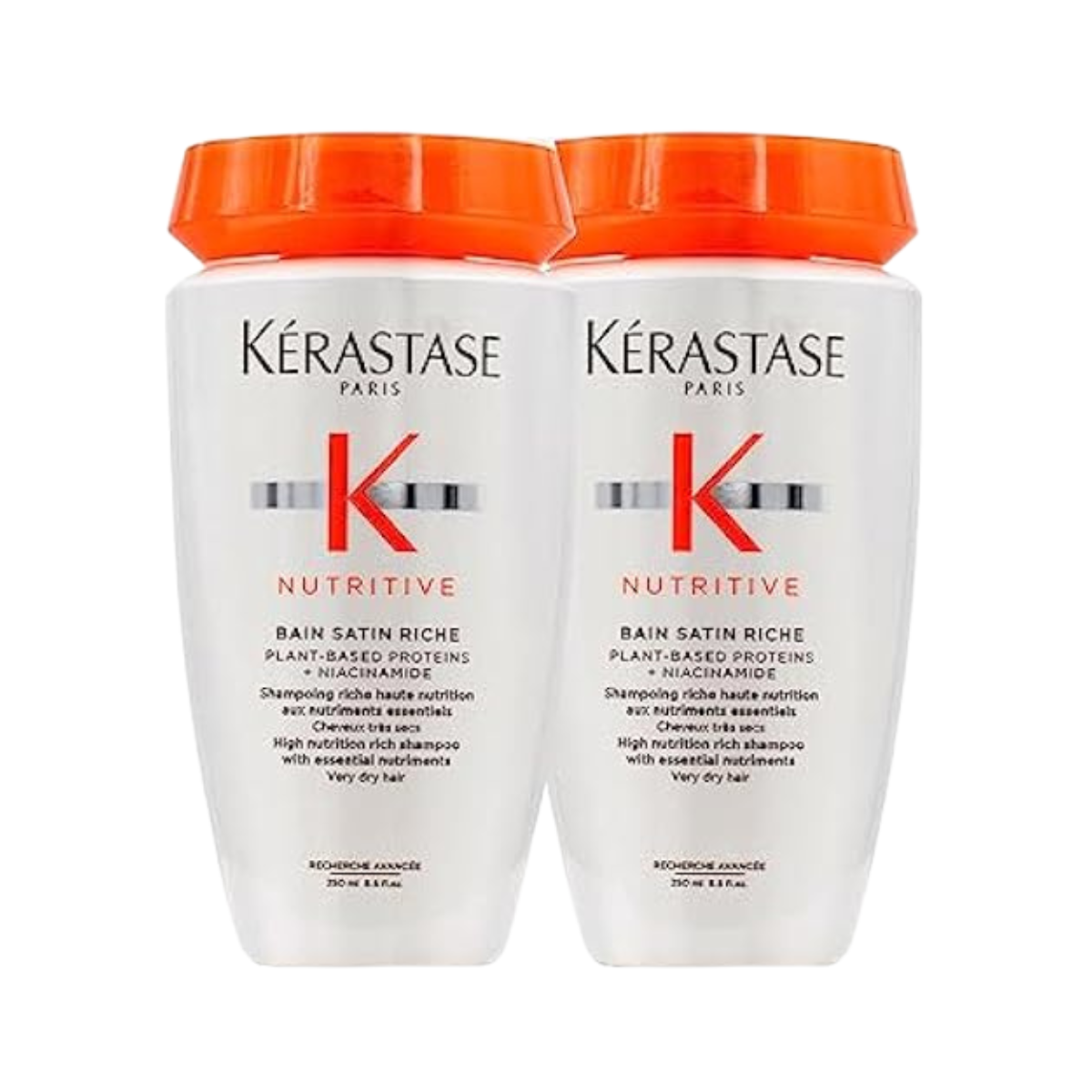 Kérastase - Nutritive Duo Pack Bain Satin 2 Shampoo Cabello Seco 250 ml x2