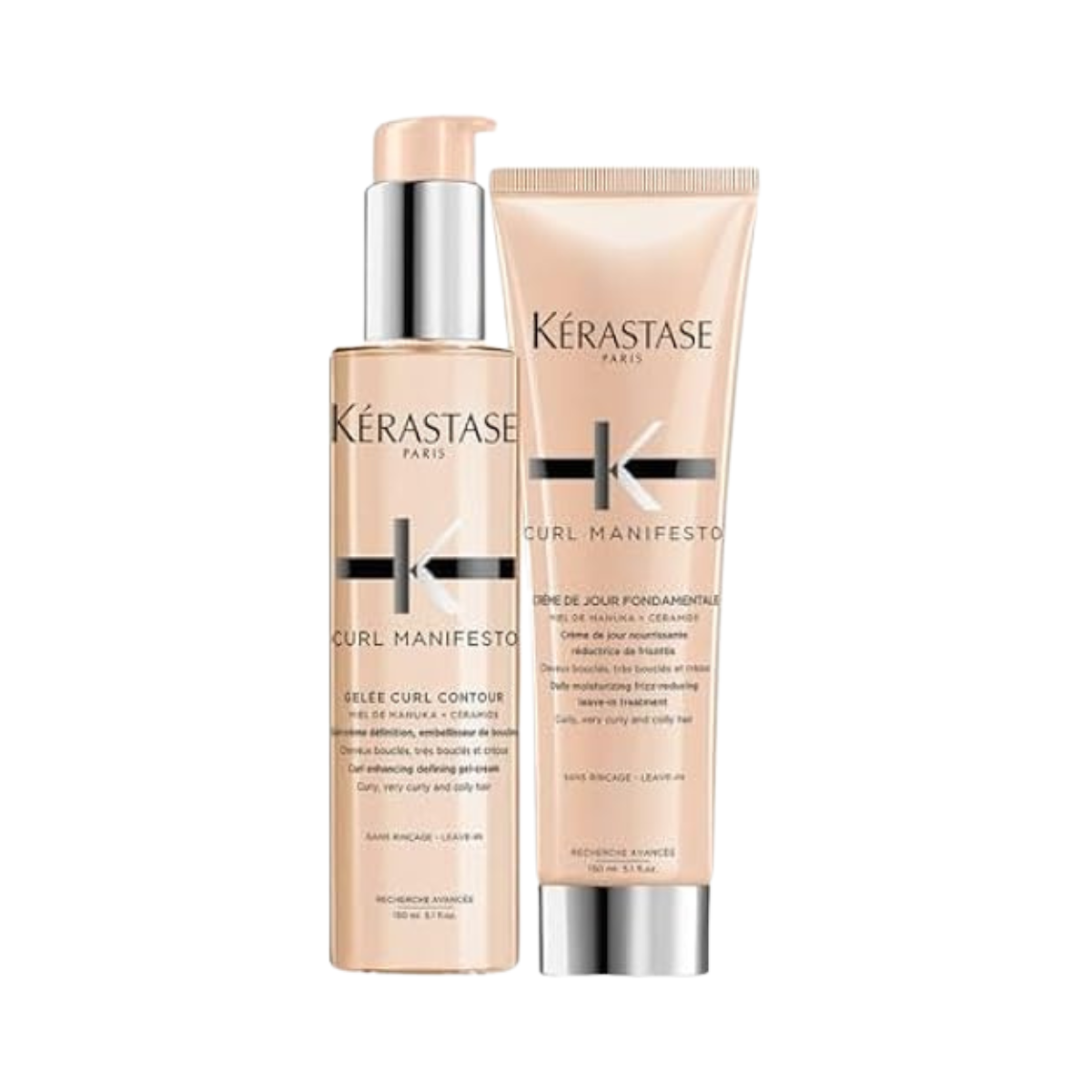 Kérastase - Curl Manifesto Gelée Curl Contour 150 ml + Crème de Jour Fondamentale 150 ml