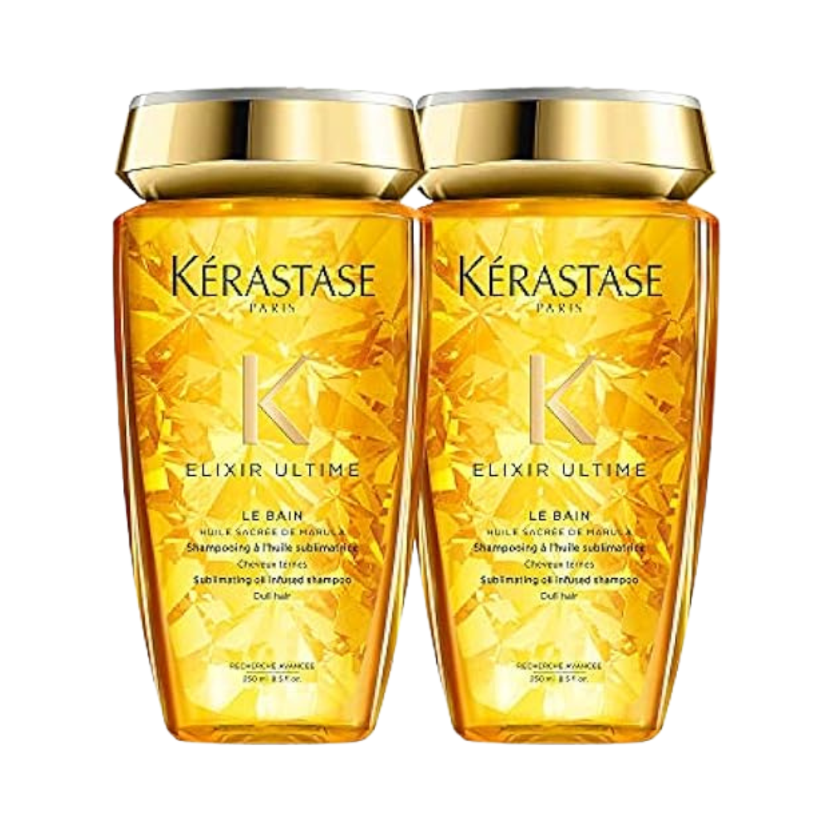 Kérastase - Elixir Ultime - Bain Sublime Cleansing Oil Shampoo - 250ml (Pack x2)