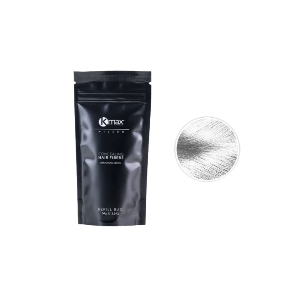 Kmax - Fibras Capilares Recarga - Castaño Auburn