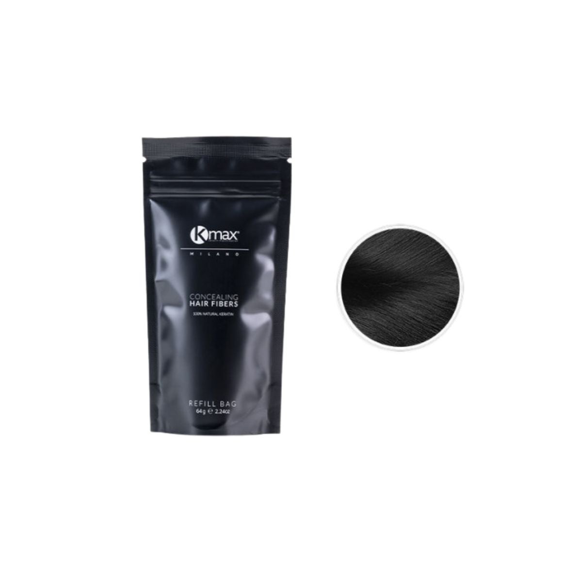 Kmax - Fibras Capilares Recarga - Castaño Auburn