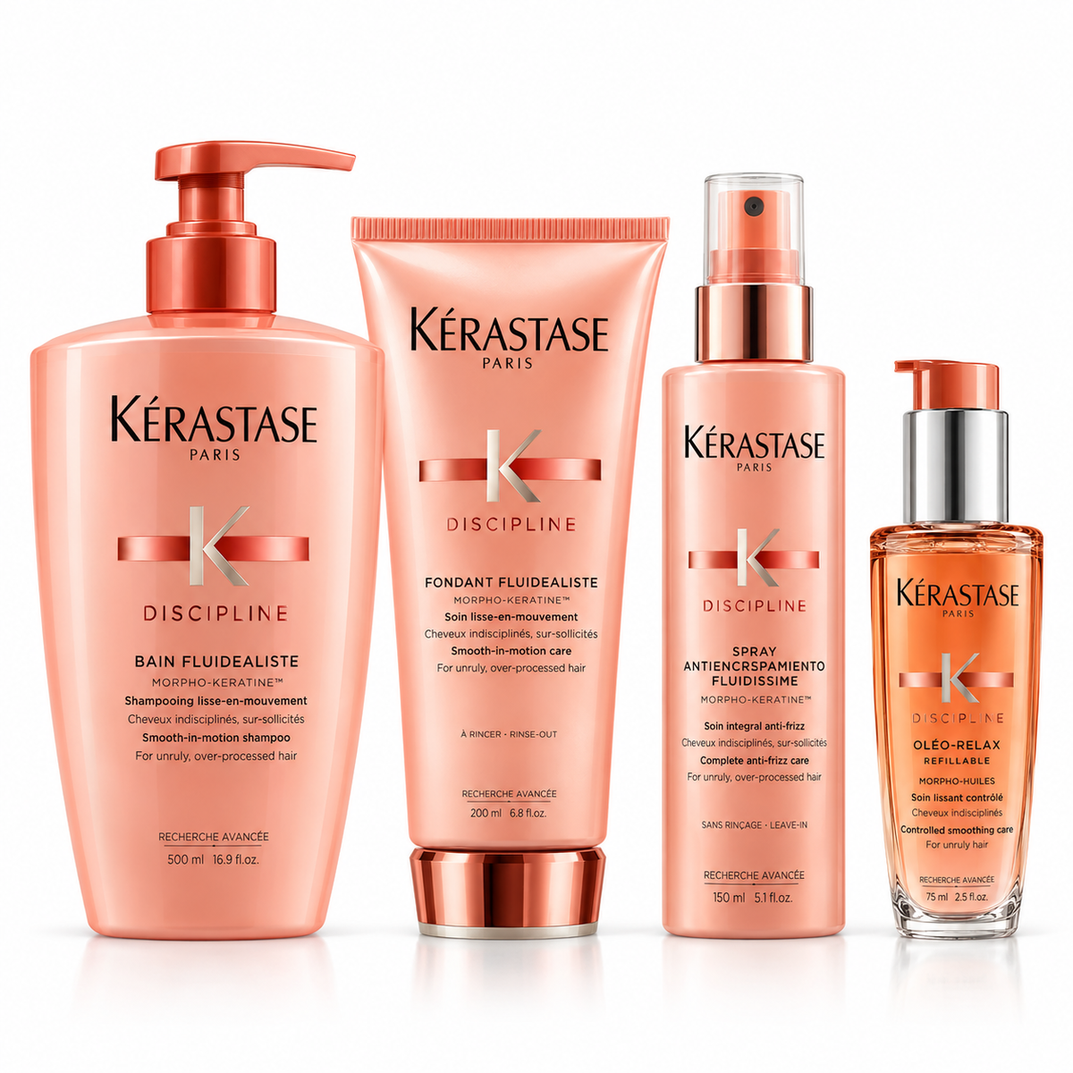 Kérastase - Discipline - Pack Rutina Antiencrespamiento y Alisado