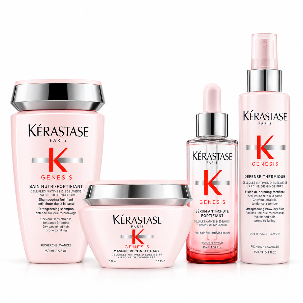 Kérastase - Genesis Nutri-Fortifiant - Pack Rutina Anticaída Nutritiva