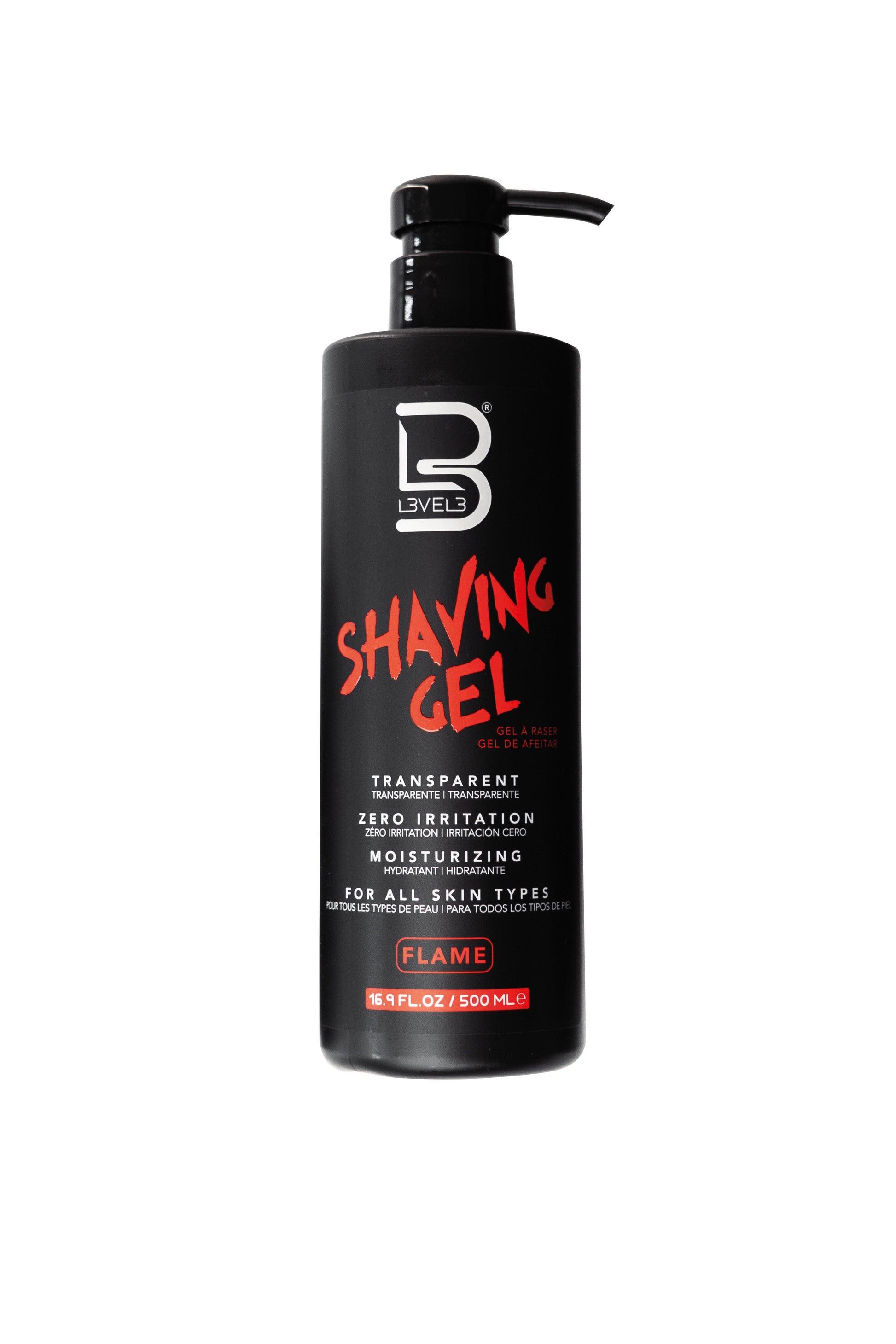 L3VEL3 - Shaving Gel Flame - 500ml