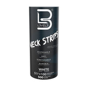 L3VEL3 - Papel de Cuello Blanco Precortado - Pack 5x100uds
