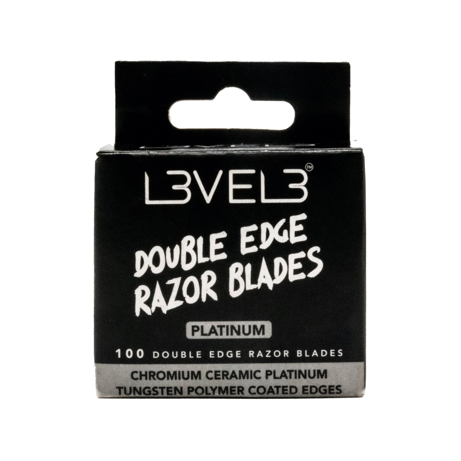 L3VEL3 - Cuchillas de Doble Filo - Pack 100uds