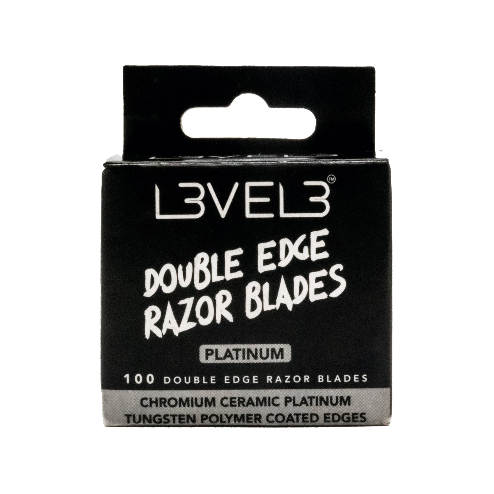 L3VEL3 - Cuchillas de Doble Filo - Pack 100uds