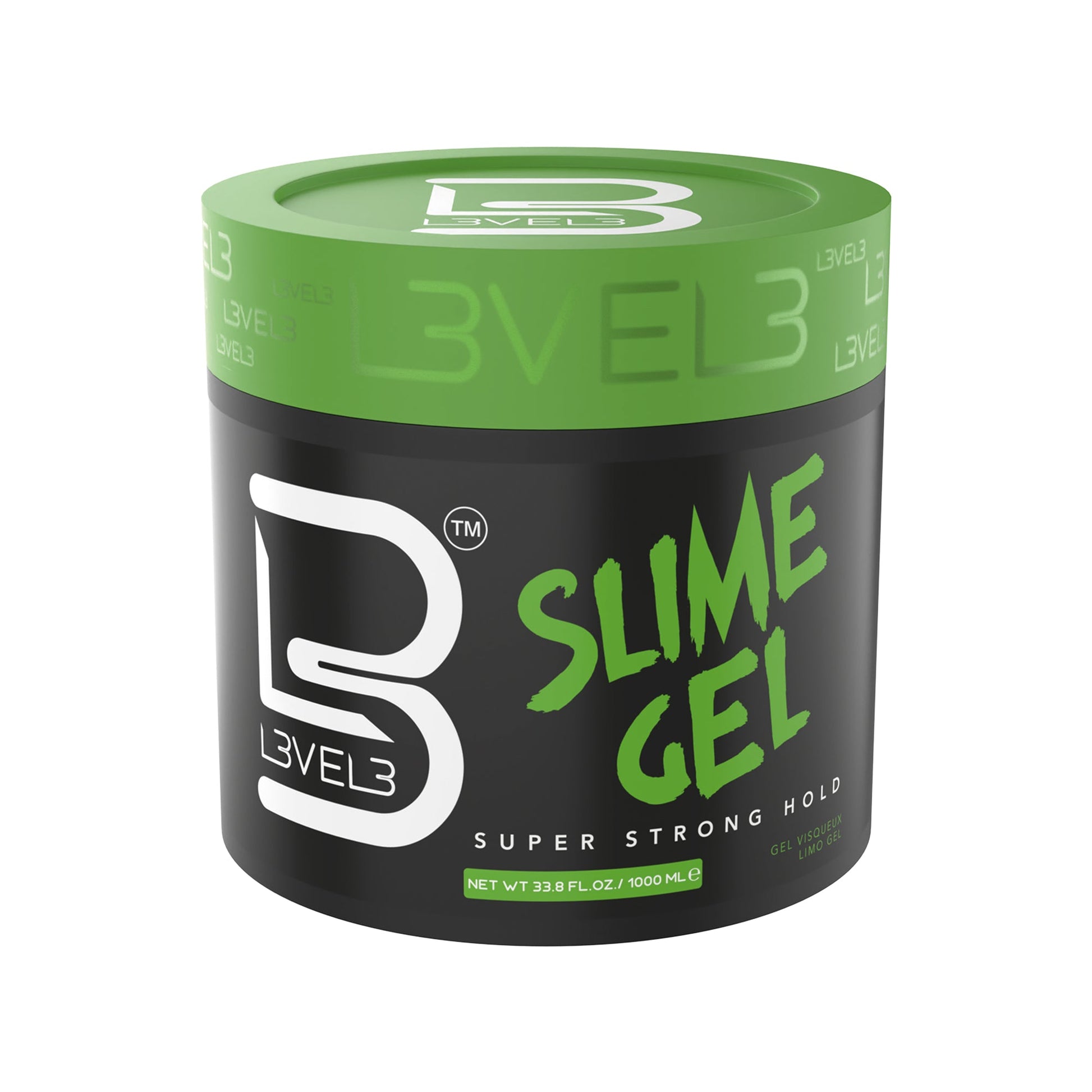 L3VEL3 - Gel Fijación Fuerte con Aceite de Ricino - 1000ml