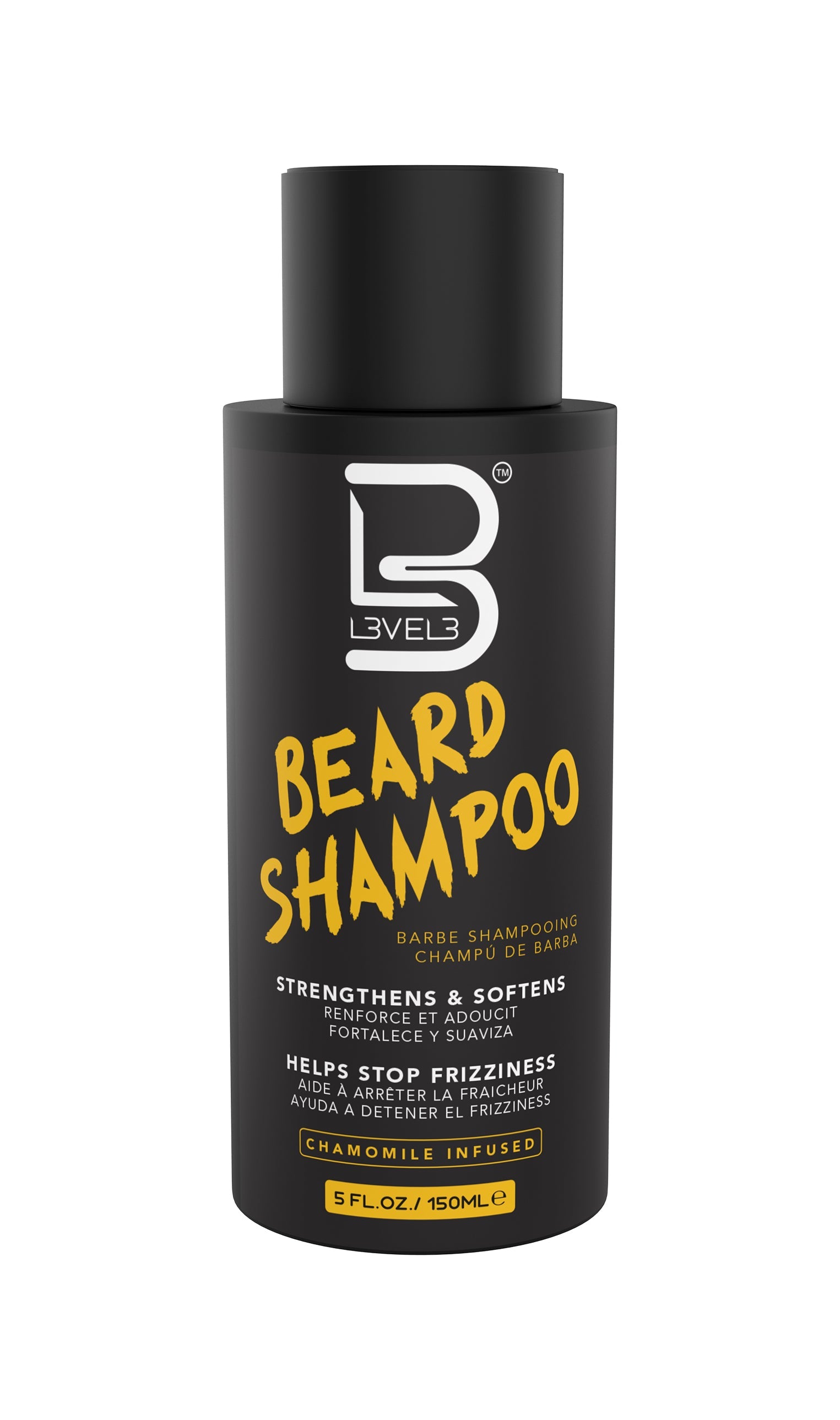 L3VEL3 - Champú para Barba con Extracto de Camomila - 150ml