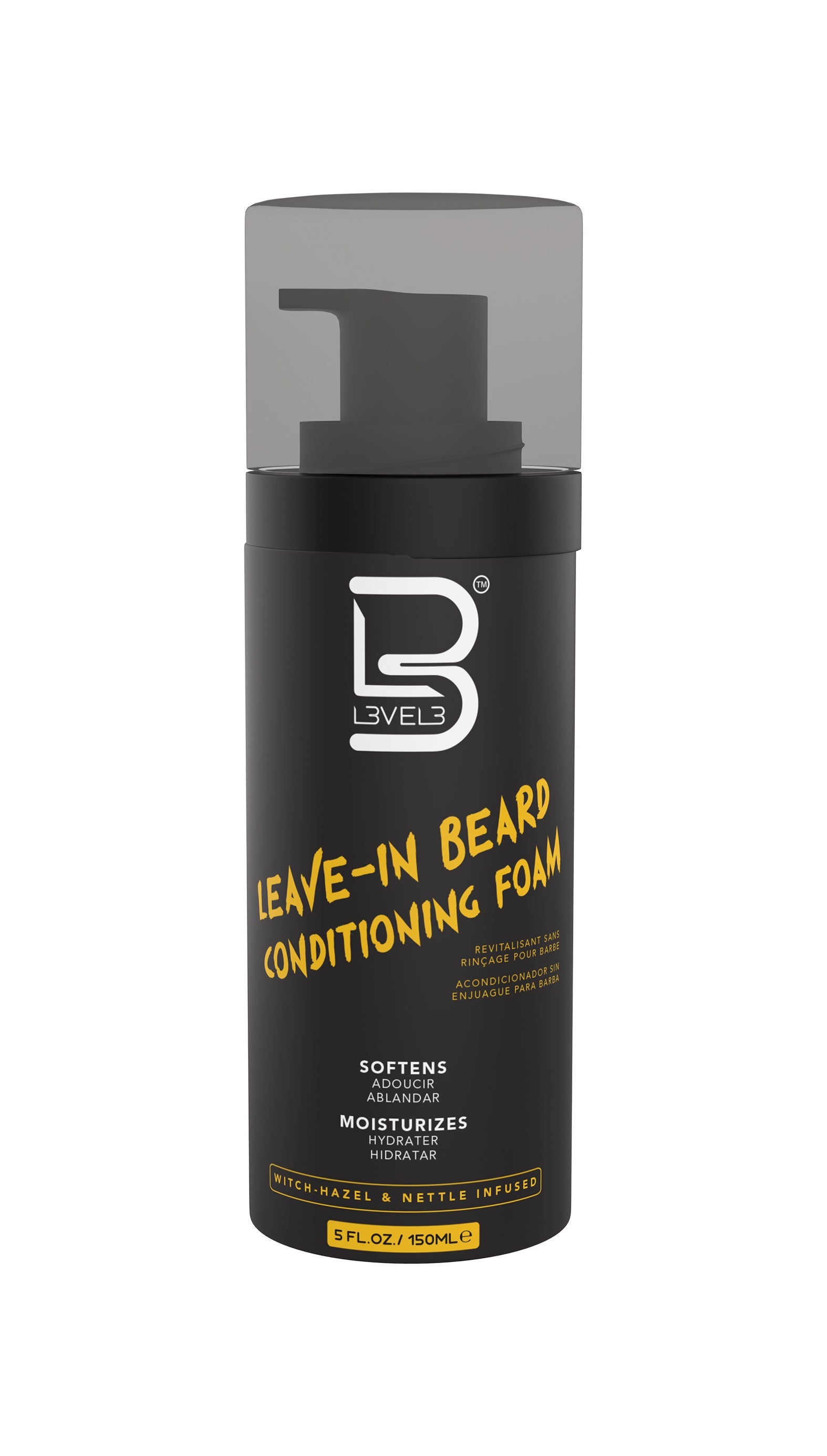 L3VEL3 - Acondicionador para Barba en Espuma Sin Aclarado - 150ml