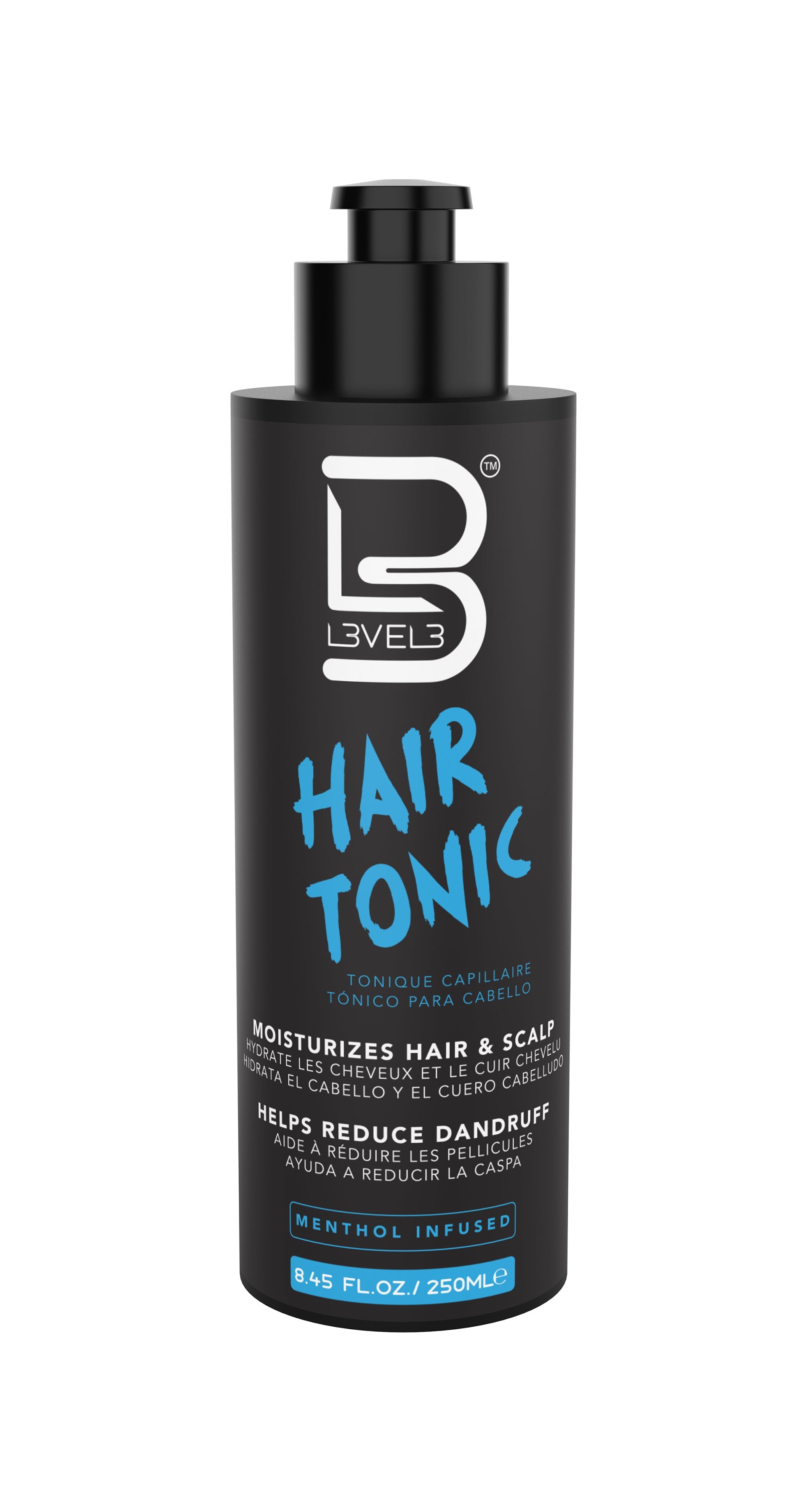 L3VEL3 - Tónico Capilar con Mentol - 250ml