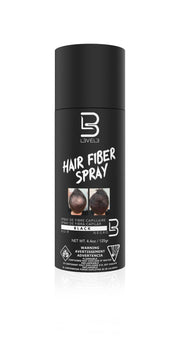 L3VEL3 - Spray Negro para Fibras Capilares - 125g