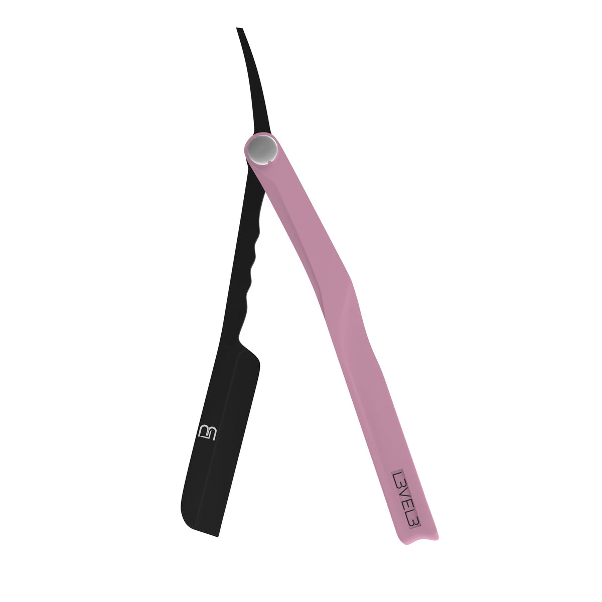 L3VEL3 - Milly Clutch Navaja Negra y Rosa Mango Resina