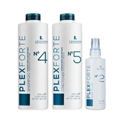 Lendan - Plexforte Kit Intense 3 Productos Champú 1000 ml + Acondicionador 1000 ml + Bond Filler 200 ml