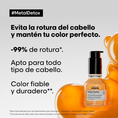 Aceite Concentrado Metal Detox - L' Oreal Professionnel