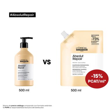L’Oréal Professionnel - Refill Champú Absolut Repair - 500 ml