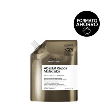 L’Oréal Professionnel - Refill Champú Absolut Repair Molecular - 500 ml