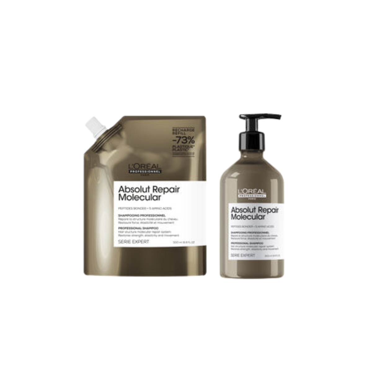 L’Oréal Professionnel - Refill Champú Absolut Repair Molecular - 500 ml
