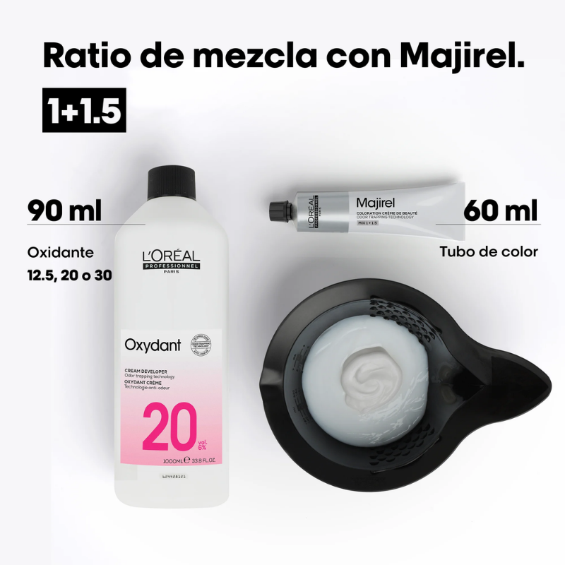L’Oréal Professionnel - Majirouge 4.65 - 50 ml