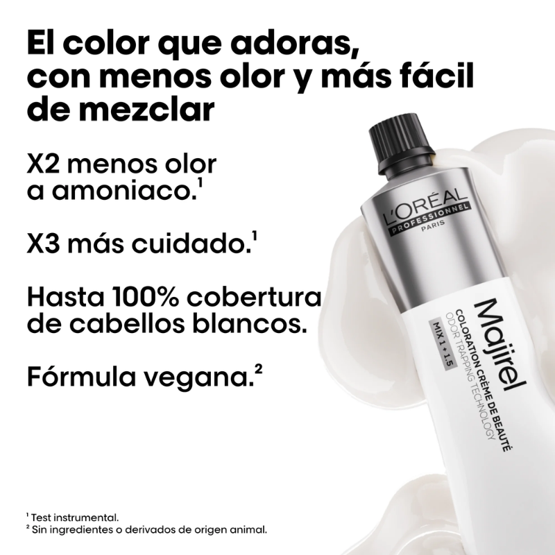 L’Oréal Professionnel - Majirel 7.61 Rubio Rojizo Ceniza - 50 ml