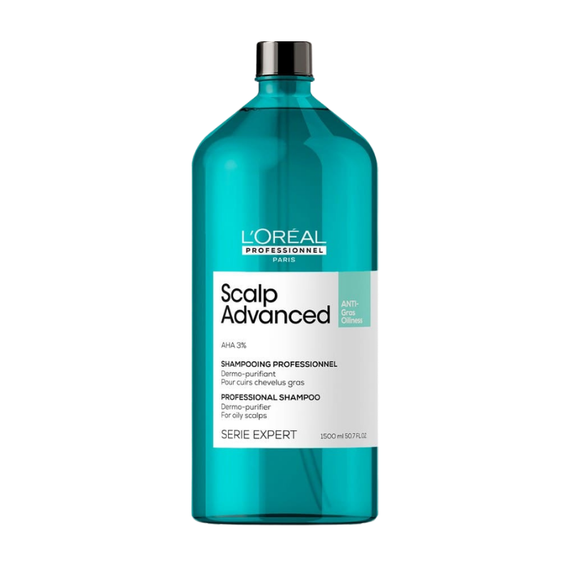 L'Oréal Professionnel - Serie Expert Scalp Advanced - Anti-Grasa Champú - 1500ml