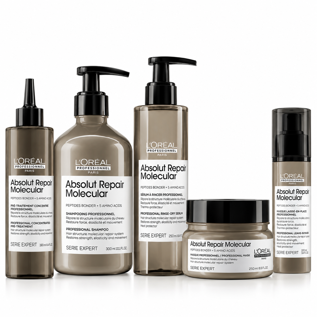 L’Oréal Professionnel - Absolut Repair Molecular - Pack Servicio Reparación Molecular Post-Decoloración
