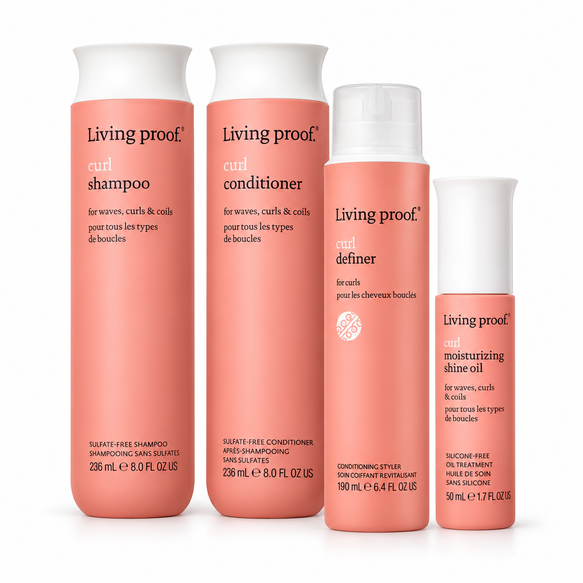 Living Proof - Curl - Pack Rutina Rizos Hidratados y Definidos