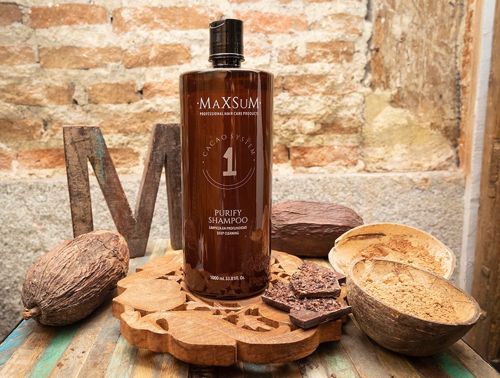 Maxsum - Cacao System Paso 1 Purify Champú - 1000 ml