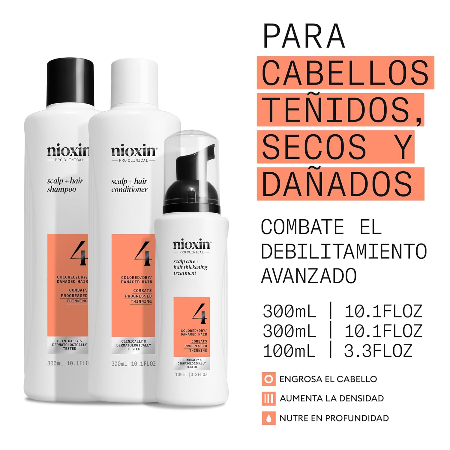 Nioxin - System 1 Kit (Champú + Acondicionador 3 + Tratamiento 1)